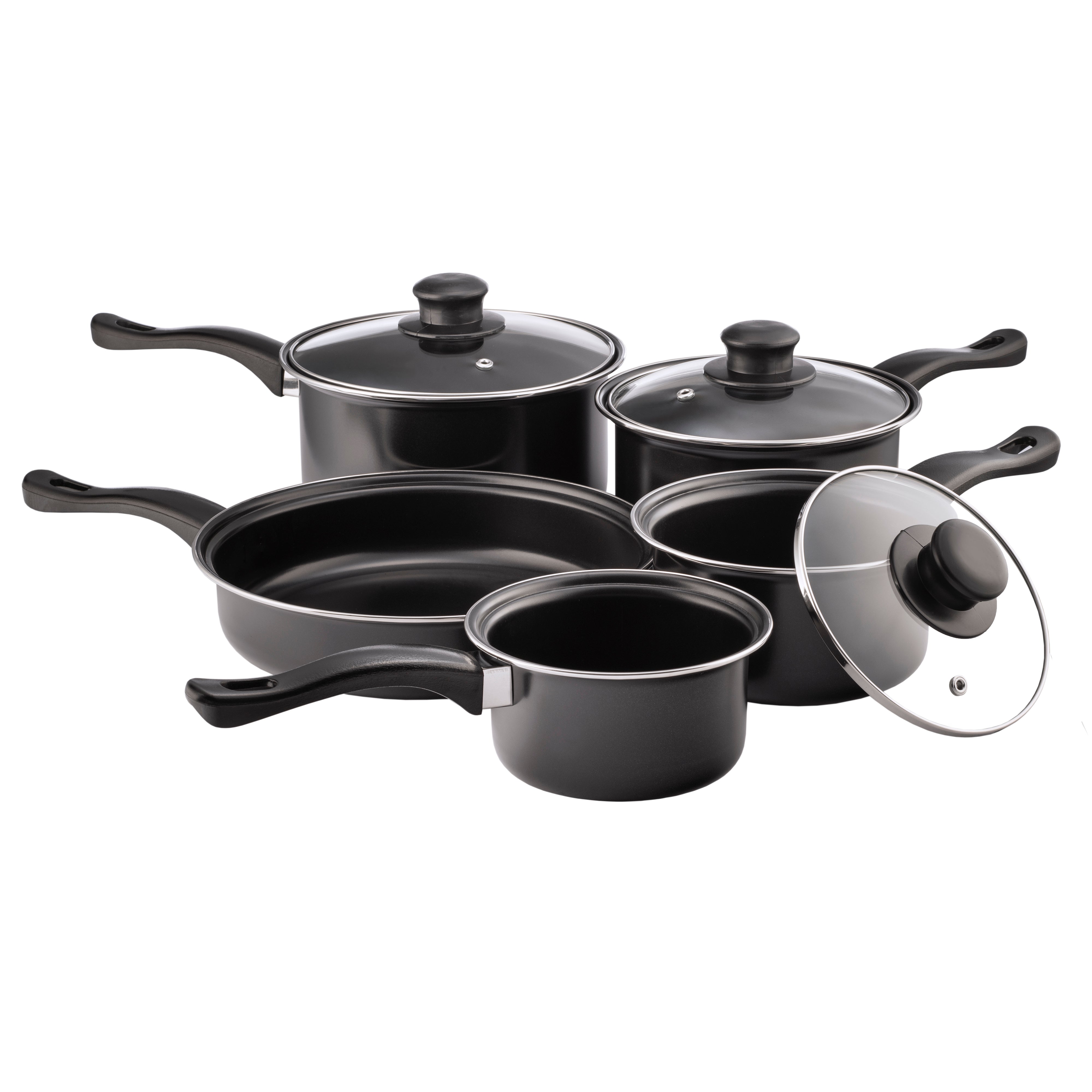 5pc Non-Stick Value Sauce Pan Set