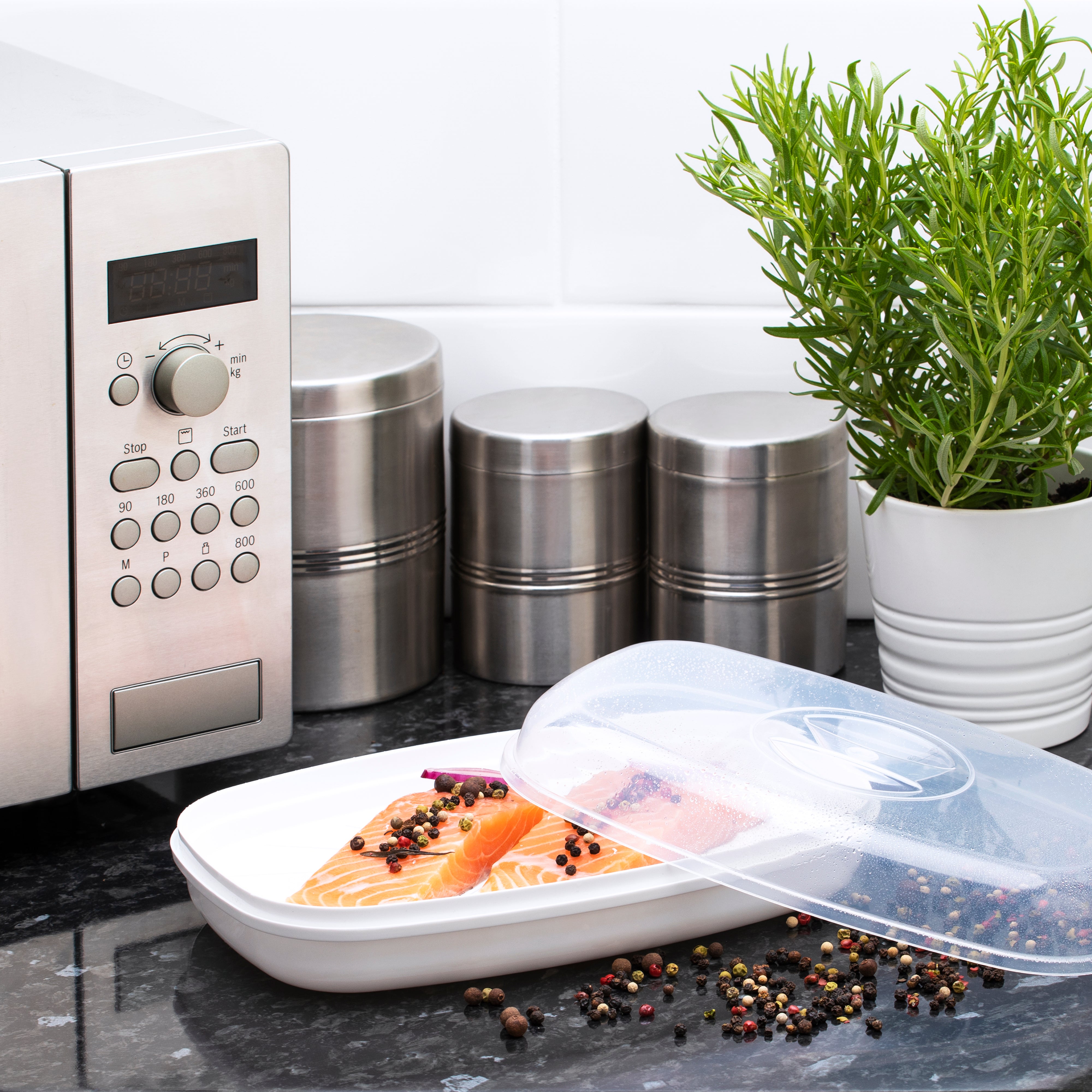 Microwave Fish Steamer & Poacher